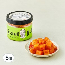 금자네 깍두기, 500g, 5개