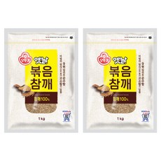 OTTOGI 不倒翁 老炒芝麻, 1kg, 2包