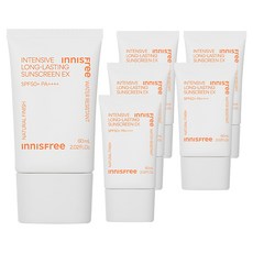 이니스프리 인텐시브 롱래스팅 선스크린 이엑스 SPF50+ PA++++, 60ml, 6개