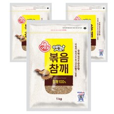 OTTOGI 不倒翁 老炒芝麻, 1kg, 3包