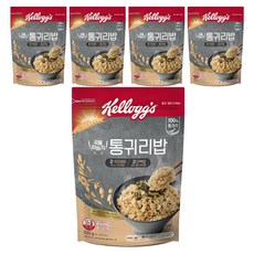 켈로그 통귀리밥, 500g, 5개