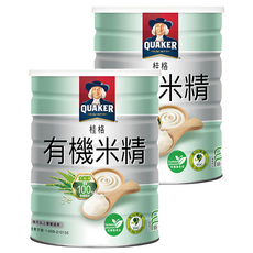 QUAKER 桂格 有機米精 4個月以上適用, 500g, 2罐