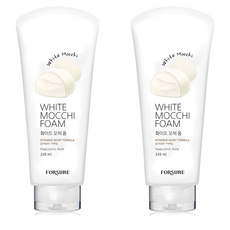 C2Y WHITE MOCCHI 洗面乳, 220ml, 2條