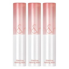 롬앤 글래스팅 멜팅 립밤, 06 카야 피그, 3.5g, 3개