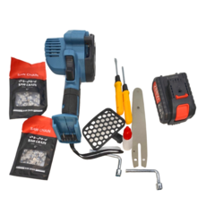 Ogula 小倉 6寸藍色電鏈鋸組, 手持式, 21V, 牧田款 18V鋰電池通用, 1組