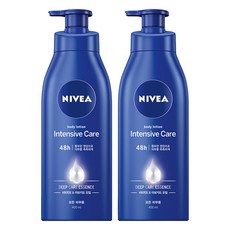 NIVEA 妮維雅 深層護理身體乳液, 400ml, 2瓶