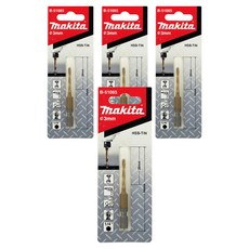 Makita 牧田 HSS TiN 金屬鑽頭s 3mm B-51085, 4個
