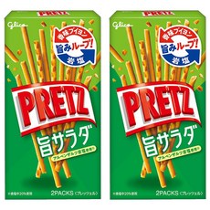 glico 格力高 Pretz 百力滋 野菜沙拉棒, 64g, 2盒