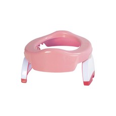 Potette Plus 可攜式兒童馬桶, 蜜桃粉, 1入