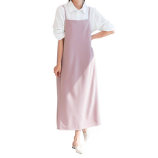 CARET 女款細肩帶側開衩洋裝, 薰衣草紫色