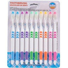 영바영 소프트 칫솔 가족용 10개 화이트, 1세트, 10개입