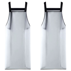 I AM PANDA 聚氨酯防水圍裙 75cm, 2個, 半透明白色