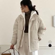 afinar 女款連帽層次鋪棉外套