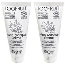 TOOFRUIT 果漾保濕滋養面膜 100ml 兒童保濕面膜 天然成分 溫和滋潤, 2條