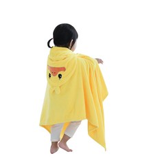 Mouriuijip 童款沙灘浴巾, 1入, 黃色