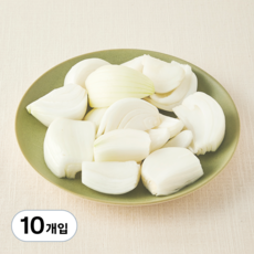 친환경 양파 나박썰기, 300g, 10개