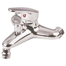 動手族 省水浴缸紅葉龍頭鍍鉻, 1盒