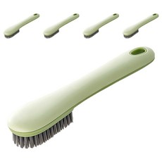 Modern More 日常運動鞋清潔刷, 綠色, 5個