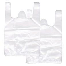 MEO 手提塑膠袋 5號 白色 42 X 50cm, 10L, 180個