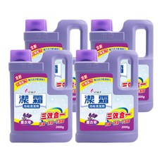 farcent 花仙子 潔霜 地板清潔劑 薰衣草, 2kg, 4桶