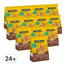 미주라 멀티 그레인 비스켓, 120g, 24개