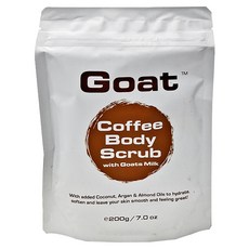 澳洲 Goat 山羊乳咖啡身體磨砂粉, 200g, 1包