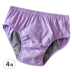 행복드림 편안한 착용감 요실금 안심 팬티 퍼플, 특대형, 4개, 1매입