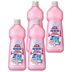 Kao 花王 Magiclean 魔術靈 台灣公司貨 浴室清潔劑 經濟瓶 優雅玫瑰, 500ml, 4瓶