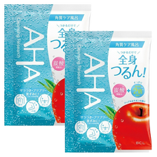 BCL AHA 柔膚碳酸個浴劑 潔淨 30g 溫和去除老廢角質 享受蘋果香氛泡澡時光, 2個