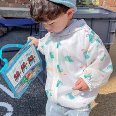 微笑爸爸 兒童可愛圖案夏季外套