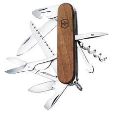 VICTORINOX 瑞士維氏 核桃木獵人 Huntsman 13用瑞士刀 91mm, 1個