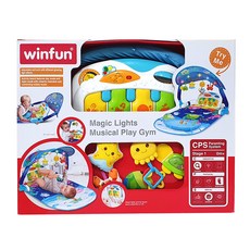 윈펀 매직라이트 뮤지컬 플레이짐, 혼합 색상, 1개