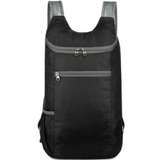 씨에스소울 초경량 아웃도어 방수 등산 가방 35L, 블랙