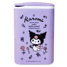 SANRIO 三麗鷗 酷洛米小禮物款按壓式垃圾桶, 紫色