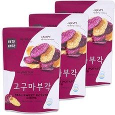 Tigak Taegak 束草地瓜脆片 隨機出貨, 60g, 3個