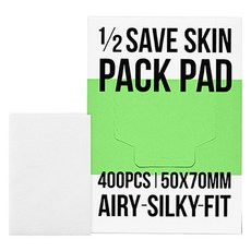 Amore Basic 節省化妝水1/2濕敷化妝棉, 1個, 400入