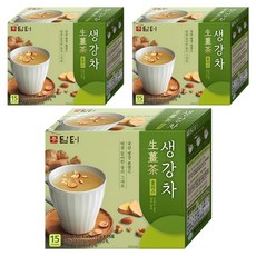Damtuh 丹特 生薑茶 Plus, 15g, 15條, 3組