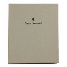 簡約3吋棉麻迷你相簿 郵票收集冊 米色