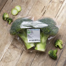 친환경인증 제주도 브로콜리, 650g, 1개