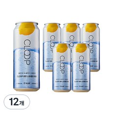 Cloop 檸檬氣泡水, 500ml, 12個