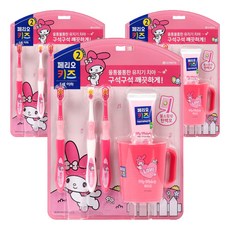 페리오 키즈 마이멜로디 5세 이하 양치세트, 3세트