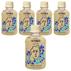 Binggrae 咖啡香草拿鐵, 香草拿鐵, 240ml, 5瓶