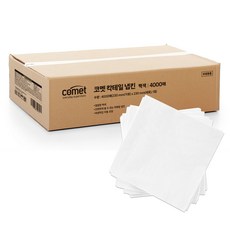 comet 雞尾酒餐巾紙, 白色, 1個, 4000件
