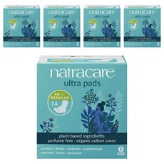 超薄蝶翼衛生棉, 小型, 14入, 5個