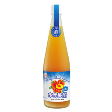 崇德發 水蜜桃醋, 500ml, 1瓶