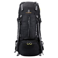 Flamehorse 火焰馬 60L 登山包 尼龍材質 雙肩背包, 黑色