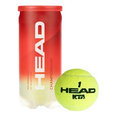 헤드 챔피언쉽 테니스 시합구 2p, 옐로우, 1개