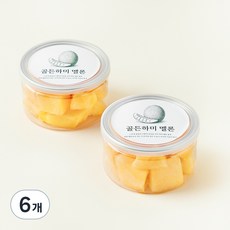 컷팅 골든하미 멜론, 200g, 6개