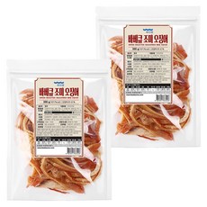 Badaone 碳烤魷魚絲, 2包, 300g