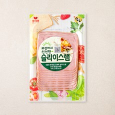 롯데햄 슬라이스햄 사각, 100g, 1개